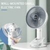 PM-037 Rechargeable Clip On Portable Desktop Fan x5