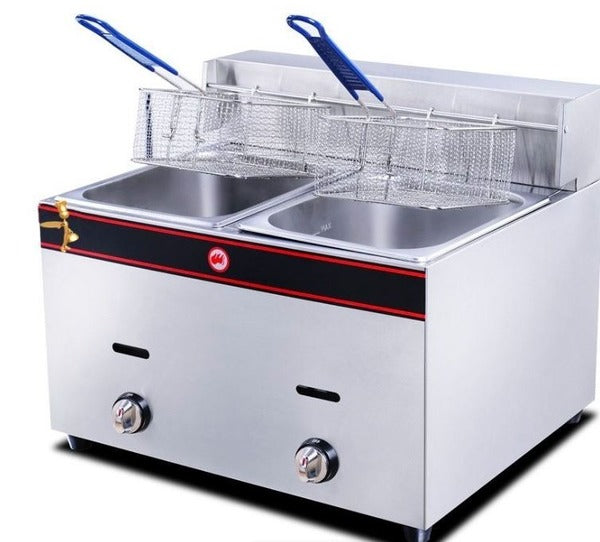 Double Gas Fryer 12l