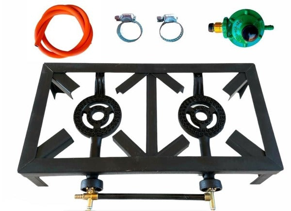 2 Burner Gas Stove Plus Accessories