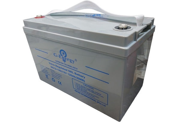 G-Energy 12v 120ah Valve Regulated Deep Cycle Gel Battery