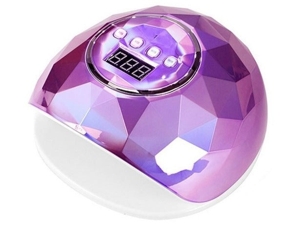 UV Lamp Nail Dryer Colorful Mirror Diamond Nail Lamp Nail LCD Display