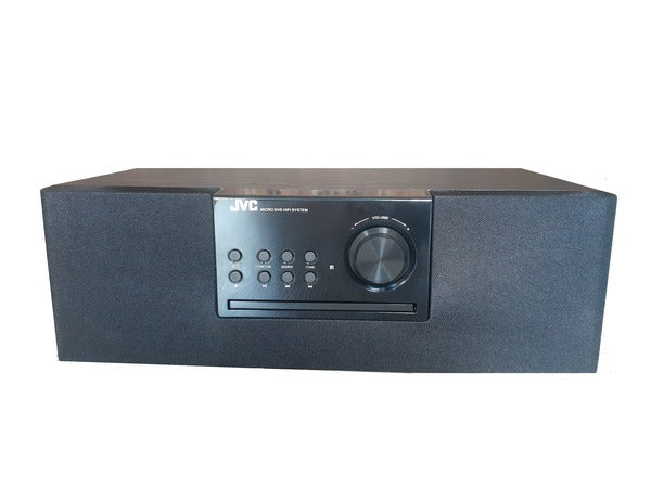 JVC MICRO DVD HIFI SYSTEM WITH SPEAKERS