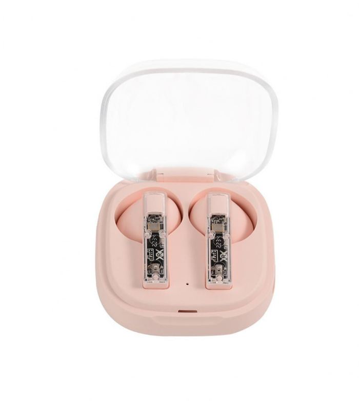 AS-50274 TWS Wireless Bluetooth Clear Headphone…