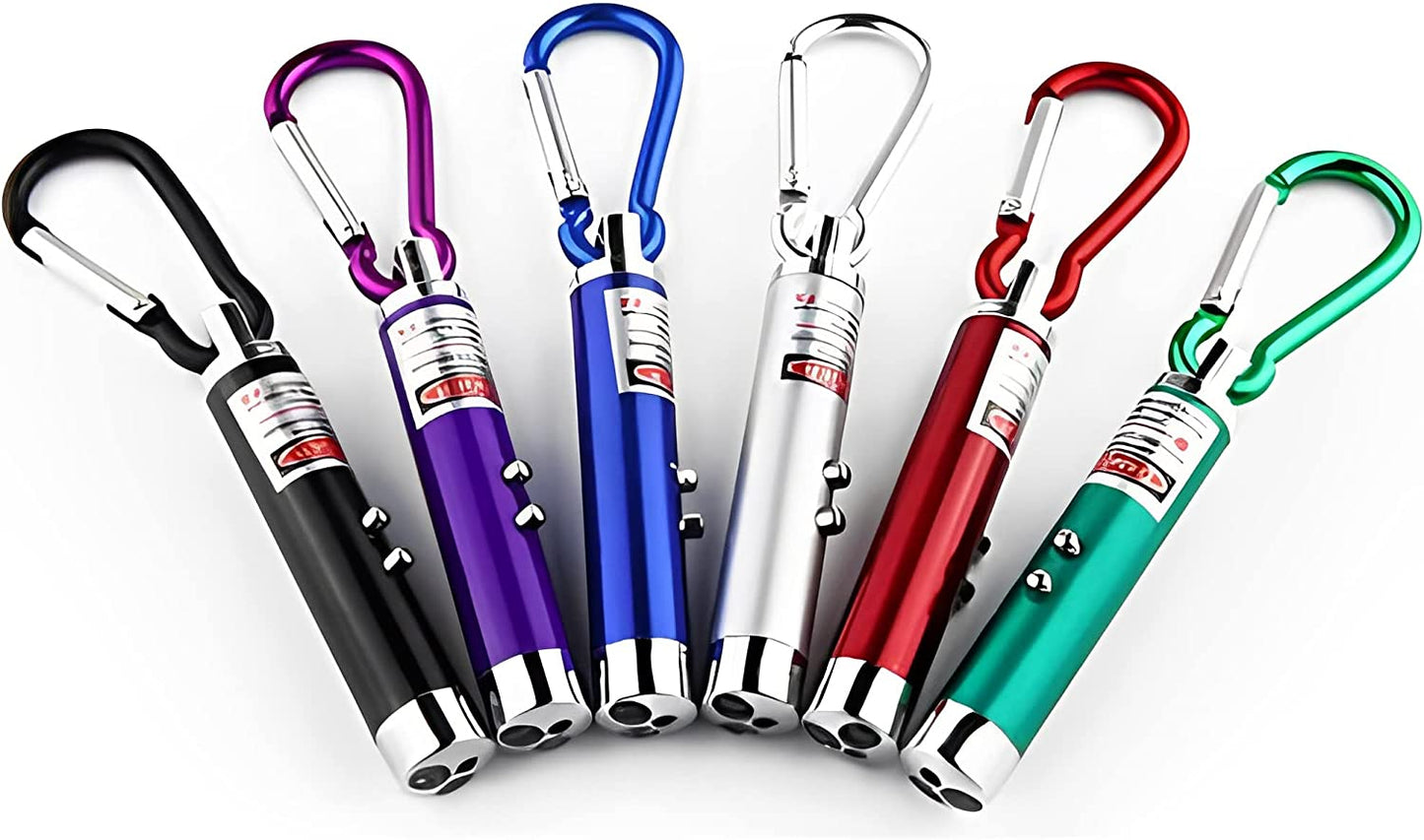 FA-3 UV Laser Light Pointer Key Chain Flashligh… - Bundle of 2
