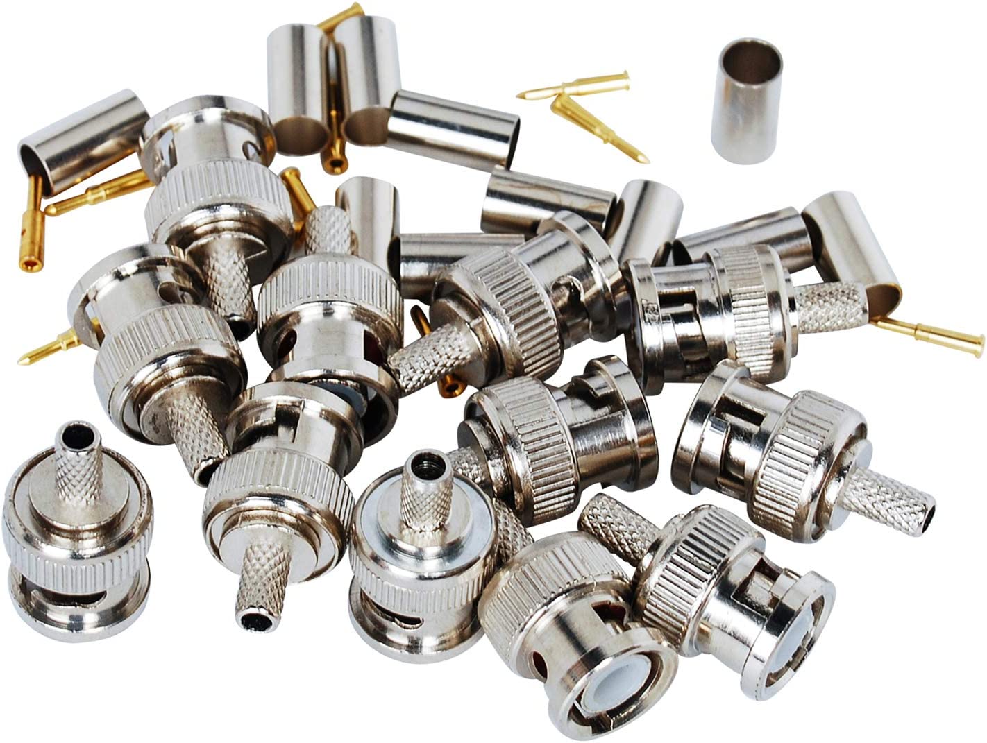 Cold Pressed BNC Male 75-5 Wire Joint Pack Of 1…