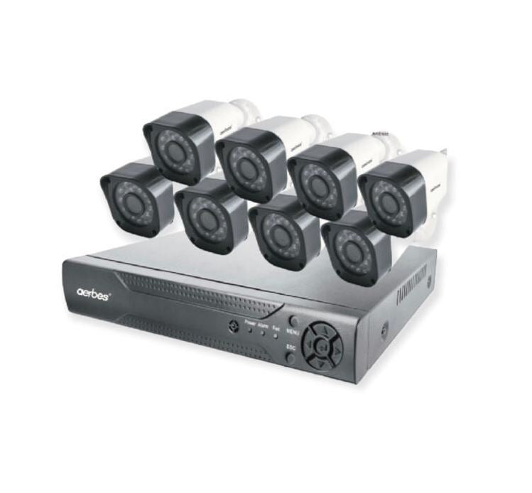 Aerbes AB-C232 1080P Full HD CCTV 8 Channel Sec…