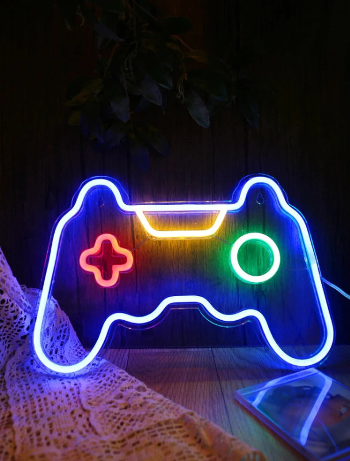 C-15 USB Powered Game Console Neon Lamp With Ba… - Bundle of 2