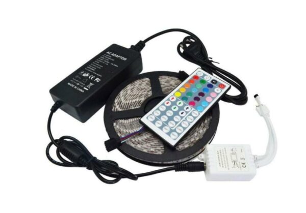Aerbes AB-Z801 LED 12V 5M Strip Light 5050 RGB - Bundle of 2