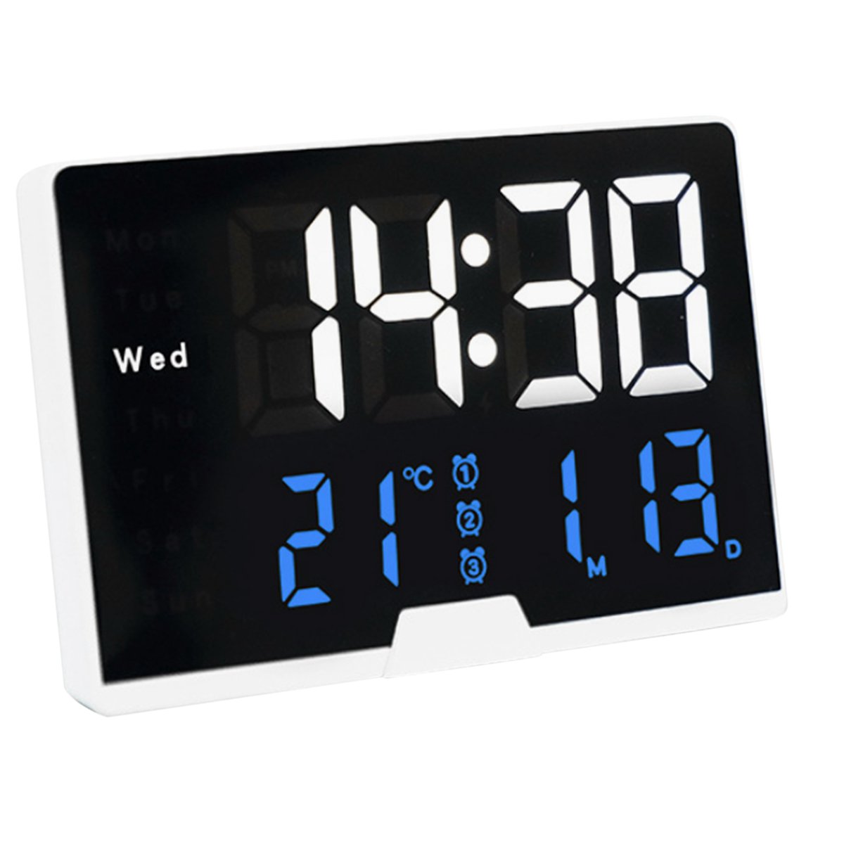 DS-6627 LED Digital Alarm Clock With Temperatur…