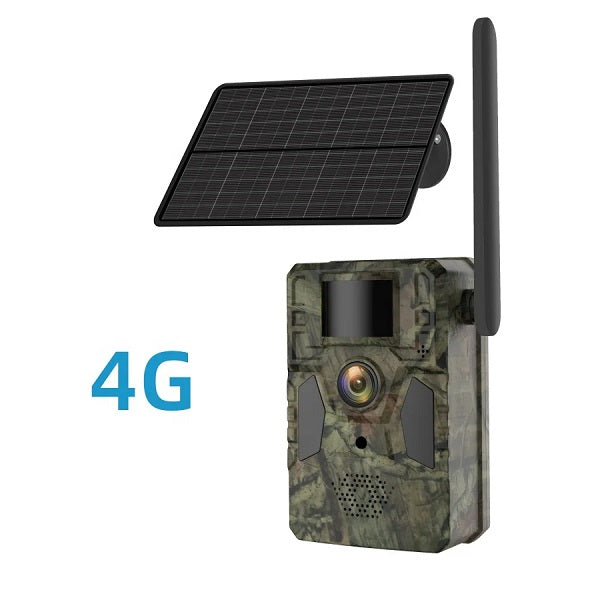 H40-GPS 4G Solar-Powered Smart Hunting Camera W…