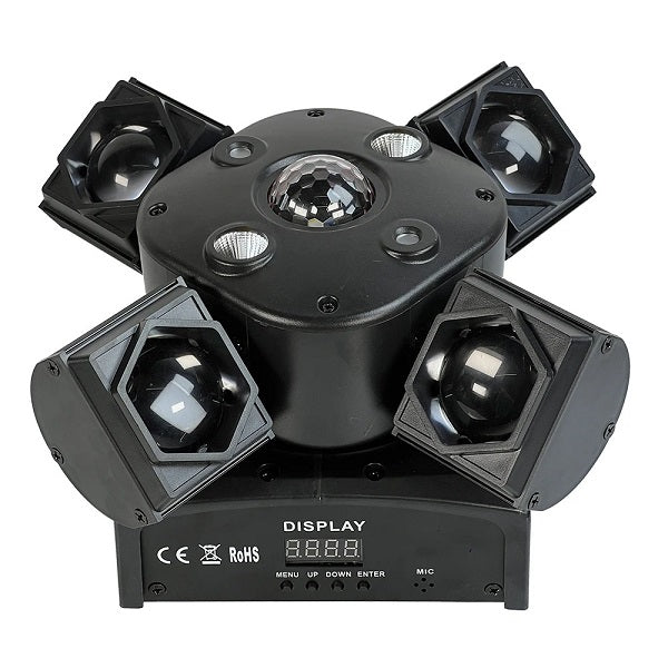PM-107 Four Moving Head Beam RGB Laser Stage Li…