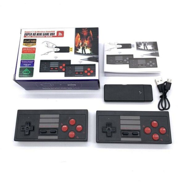 2.4G Wireless Video Game Console Dual Player Co…