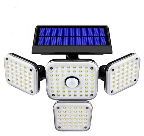 FA-1765A Solar Powered Sensor Wall Light 144 LE… - Bundle of 2