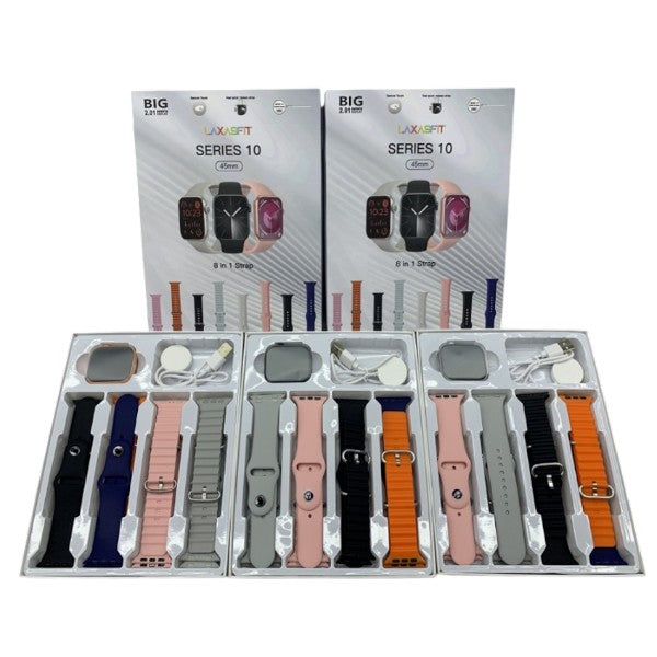 SE-TQ35 8-in-1 Smart Watch Set With Interchange… - Bundle of 2