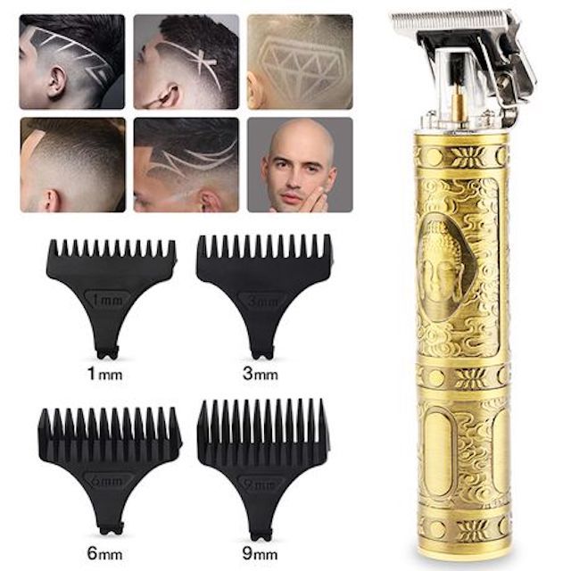 Andowl T-Blade Shaver - Men's Wireless Electric Clippers - Hair & Beard Kit