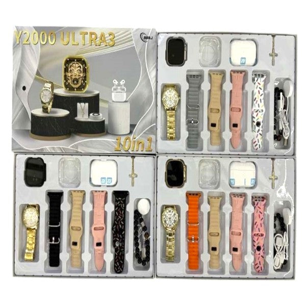 BBRJ Y2000 ULTRA3 10 in 1 Ultra Smart Watch Set…