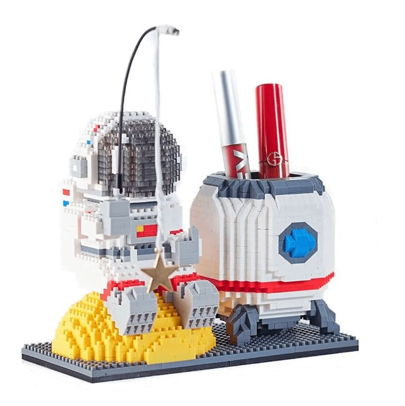 6903 Starfish Astronaut Pen Holder Bricks With…