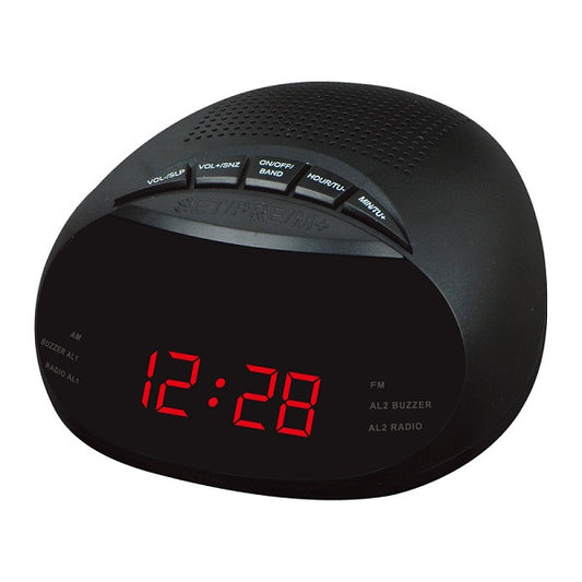 Wolulu AS-51704 AM/FM Alarm Clock Radio