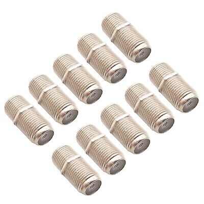 100PCS F Type Coupler Adapter Connector Female