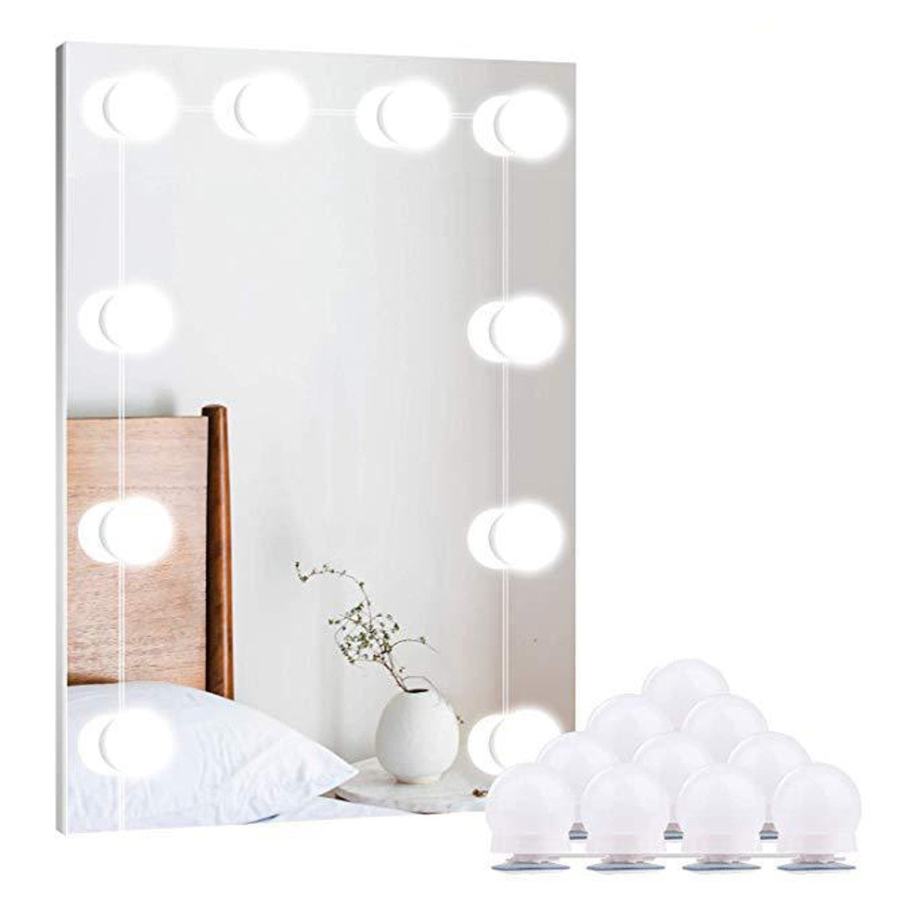 FA-SR-317-10 USB Powered White + RGB LED Mirror… - Bundle of 2