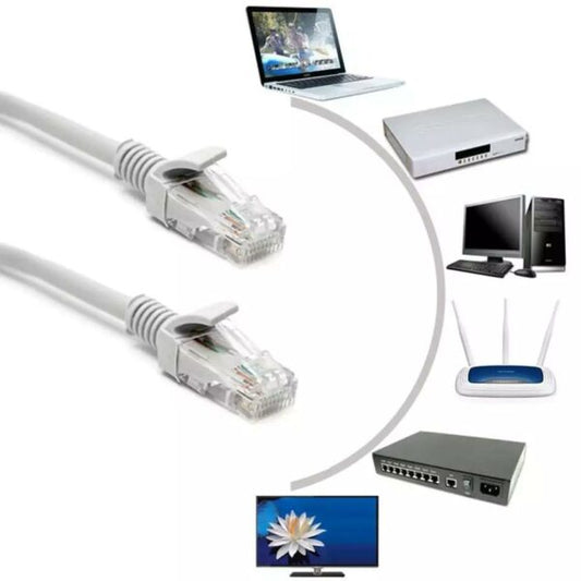 Super Electronics SE-L-C6-30 Cat 6 Ethernet Cab… - Bundle of 2