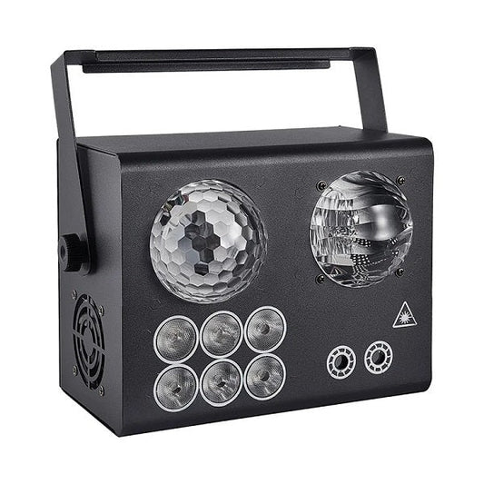 Pemin PM-128 LED RGB Bubble 4 in 1 Effect Stage…