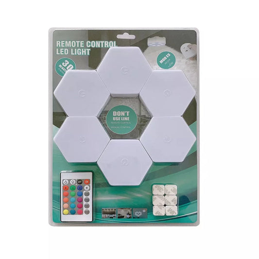 FA-6+1 Battery Operated 6 LED Tap Light With Re… - Bundle of 2