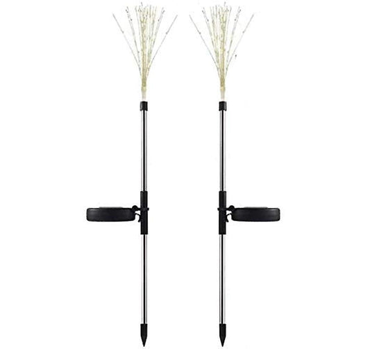 FA-LC34H-120 Solar Powered Starburst Stake Ligh… - Bundle of 2
