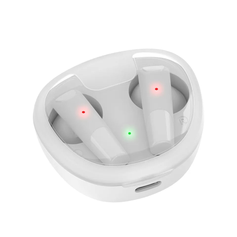 Treqa BT-33 Bluetooth 5.2 Headset with Transpar… - Bundle of 3