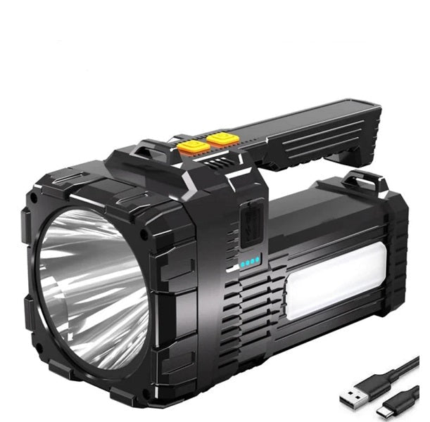 PM-69 High Powered Rechargeable LED Searchlight… - Bundle of 2