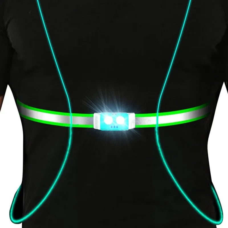 Aerbes AB-TD04 USB Rechargeable Chest/Waist Nig… - Bundle of 2