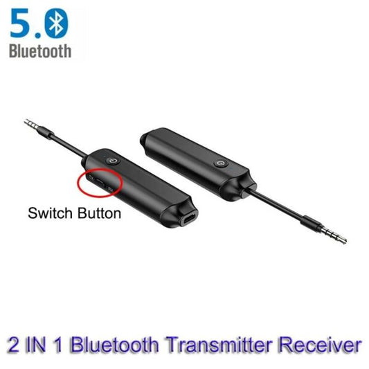 X1 Wireless Bluetooth 5.0 3.5mm Receiver Music … - Bundle of 2