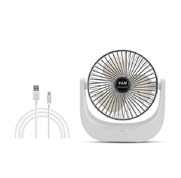 PM-020 Portable USB Rechargeable Desk Fan 5W