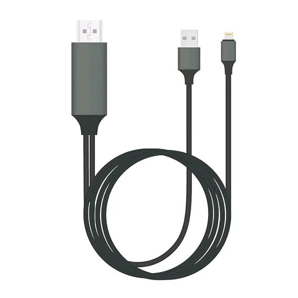 SE-L014 8-Pin Lightning To HDMI Cable With USB …