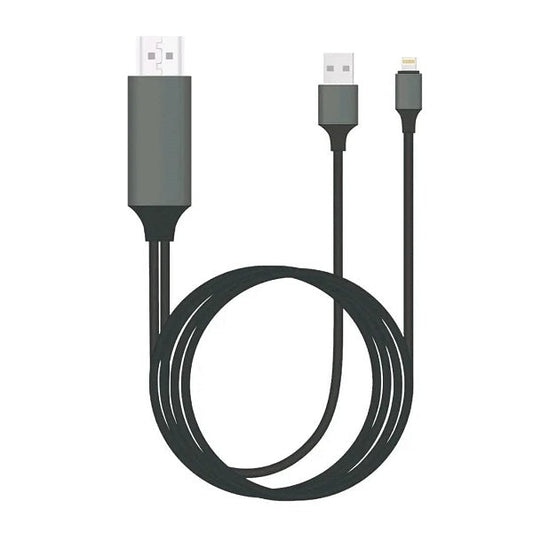 SE-L014 8-Pin Lightning To HDMI Cable With USB …