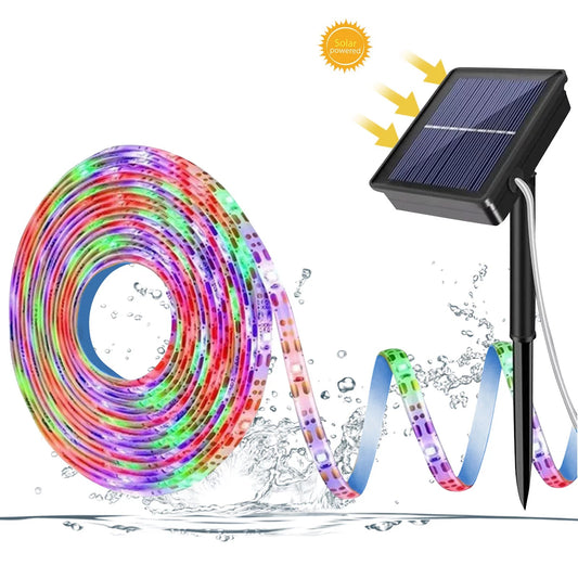 FA-T6050 RGB Solar Powered Strip Light 5M - Bundle of 2