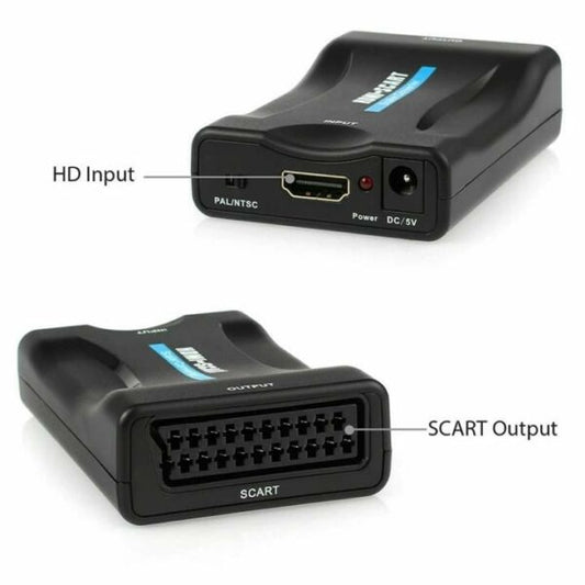1080P HDMI To SCART Converter Digital Analog S…