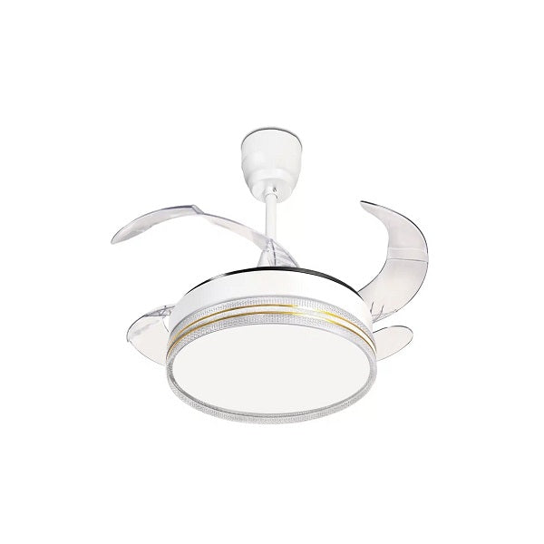 Wolulu AS-51080 48″ LED Designer Ceiling Fan …