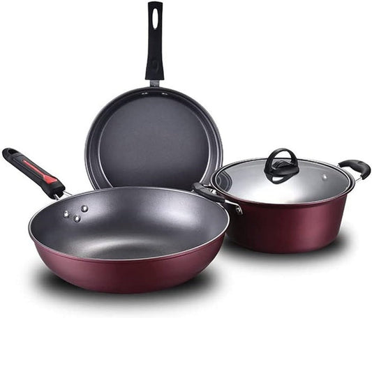 021 Non-Stick Pan, Frying Pan, Soup Pot 3 In 1