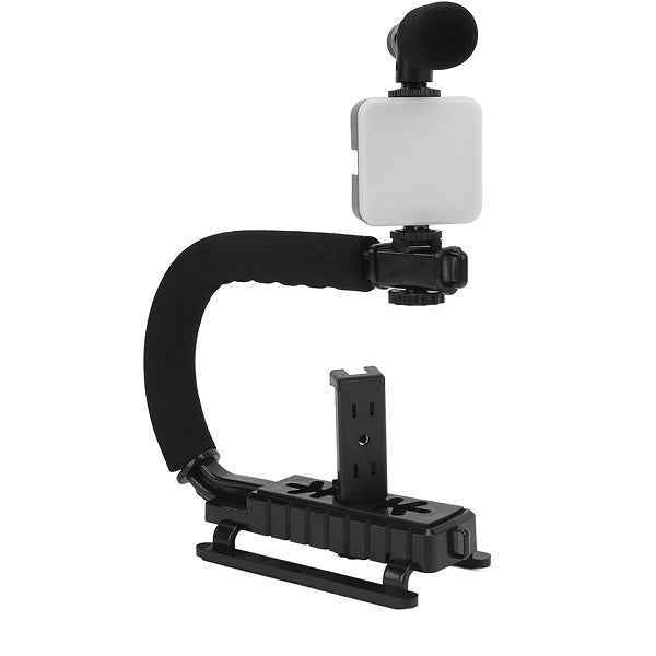 AY-49U Handheld Camera Stabilizer Fill Light Mi…