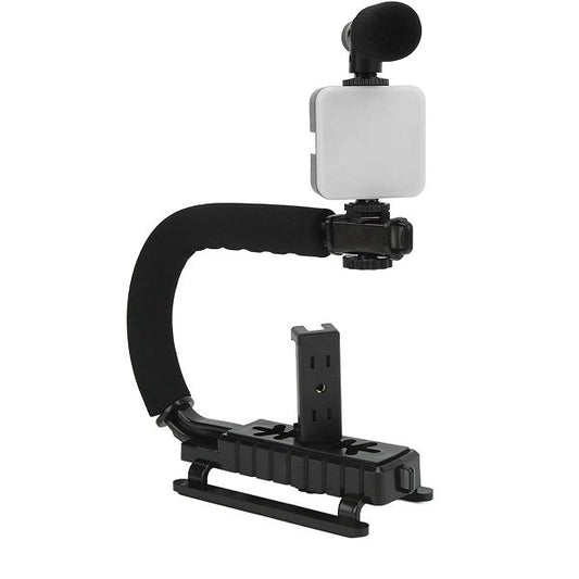 AY-49U Handheld Camera Stabilizer Fill Light Mi…