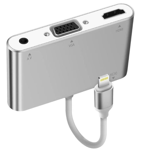 P32 Lightning To HDMI/VGA/Audio Adapter - Bundle of 2