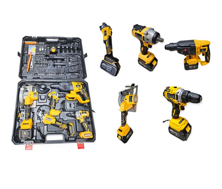 Jiageng JG20375126 Set Of 5 Electric Drill, Sin…