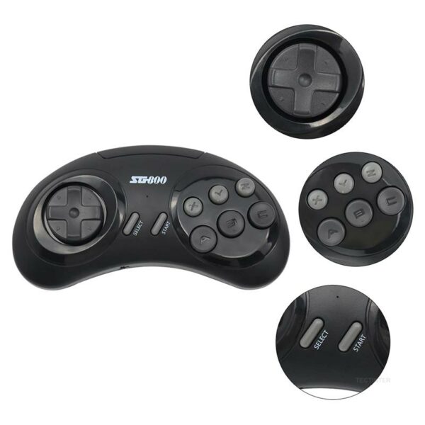 SG800 Wireless Gamepad Controller For Sega Gene…