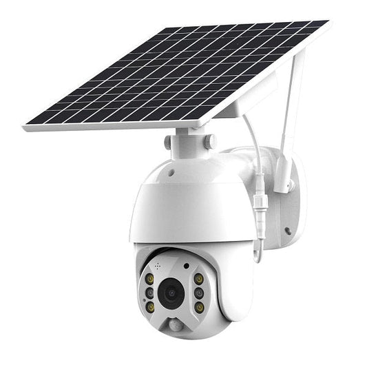 S10-WiFi 7.8W Solar Powered Surveillance Camera…