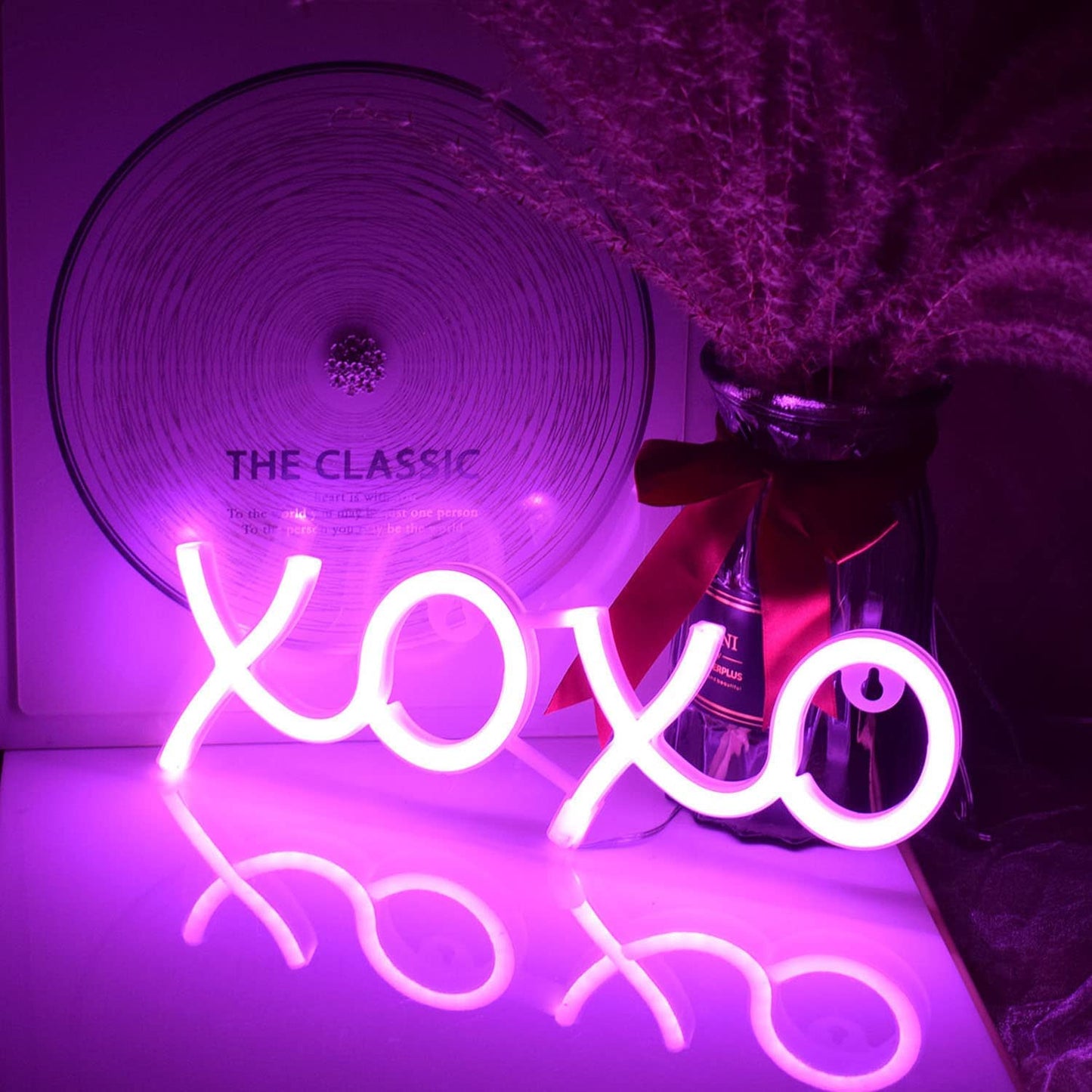 FA-A65 XOXO Neon Sign Lamp USB And Battery Oper… - Bundle of 3