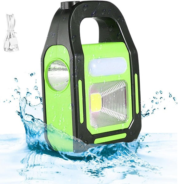 Aerbes AB-TY53 Rechargeable Solar Powered LED +… - Bundle of 3
