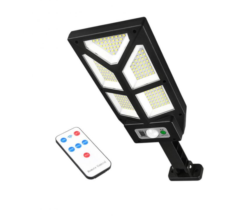 FA-1912A Solar Powered LED Street Lamp With Rem… - Bundle of 2