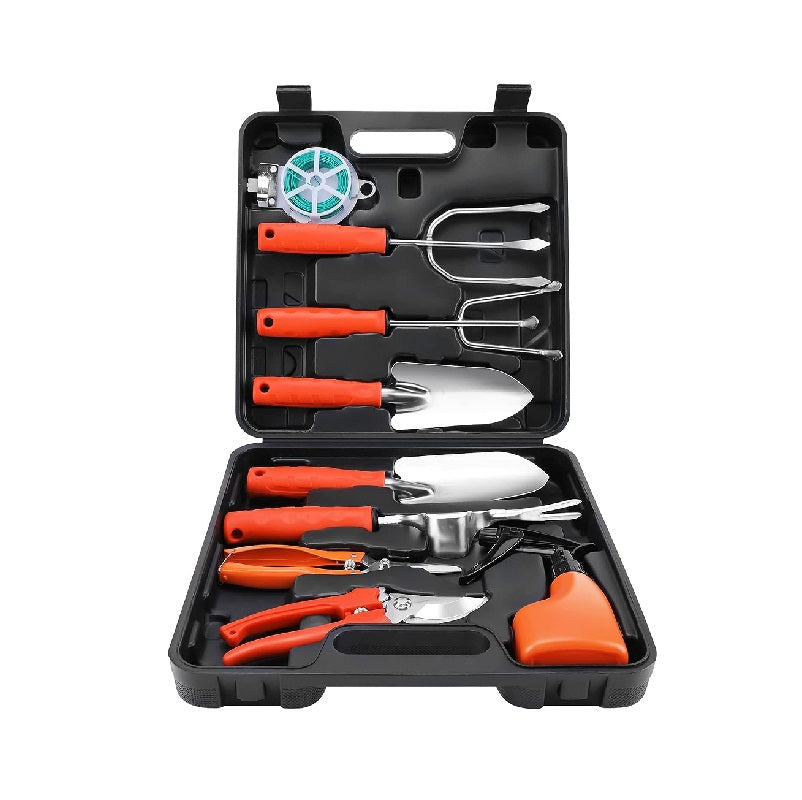 XF0905 Gardening Hand Tools With Carry Case 9 P…