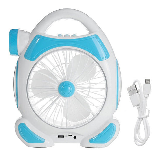 FA-1988 Rechargeable Desktop Fan with Light 2 x…